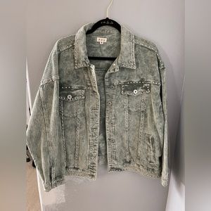 Grey Bandit Studded Jacket